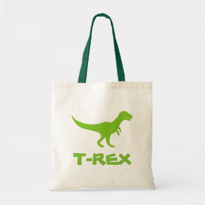 Tyrannosaurus t rex tote bag for kids school books