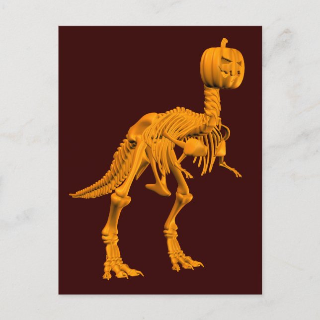 Tyrannosaurus tricktreatus postcard (Front)