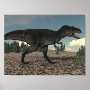 Tyrannotitan - 3D render Poster