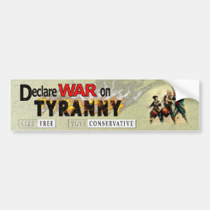 Tyranny Bumper Sticker