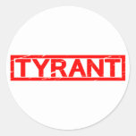 Tyrant Stamp Classic Round Sticker