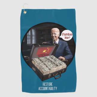 TyrantWear: Pardon Me? Golf Towel