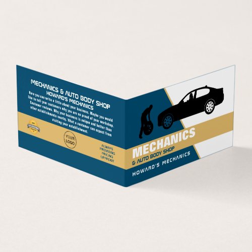 Tyre Change Auto Mechanic  Repairs Detailed Business Card