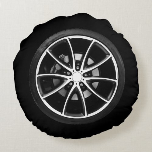 Tyre circle round pillow