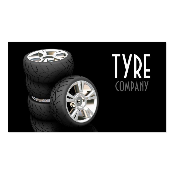 Tyre Company Business Card