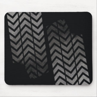 Tyre mark mouse pad