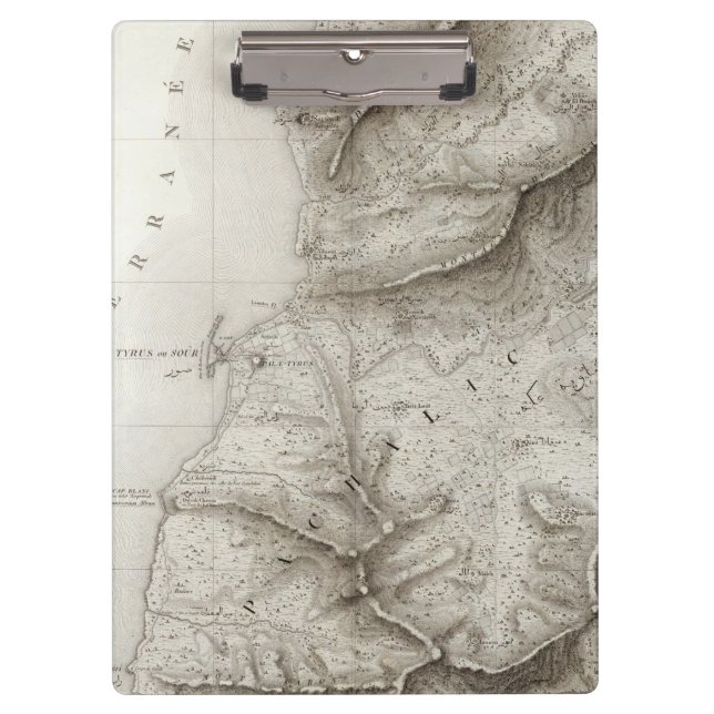 Tyre, Sidon, Israel Clipboard (Front)