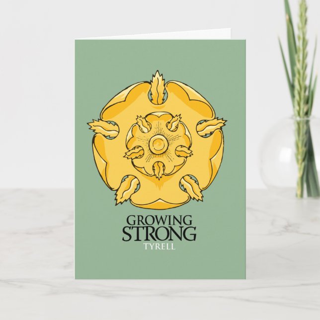 Tyrell Sigil - Growing Strong Card (Front)