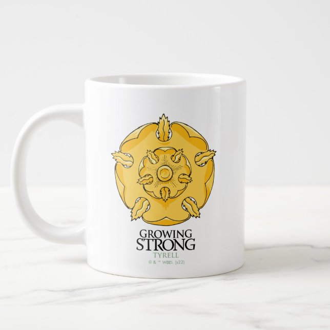 Tyrell Sigil - Growing Strong Giant Coffee Mug (Left)