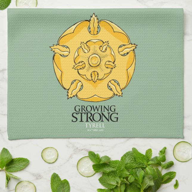 Tyrell Sigil - Growing Strong Kitchen Towel (Folded)