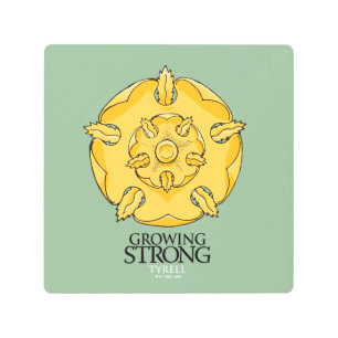 Tyrell Sigil - Growing Strong Metal Print