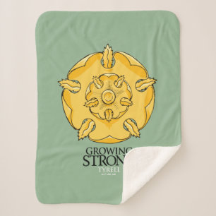 Tyrell Sigil - Growing Strong Sherpa Blanket