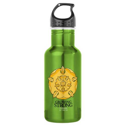 Tyrell Sigil _ Growing Strong Stainless Steel Water Bottle