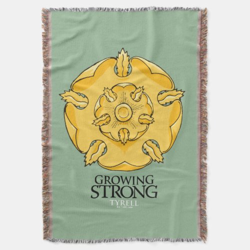 Tyrell Sigil _ Growing Strong Throw Blanket