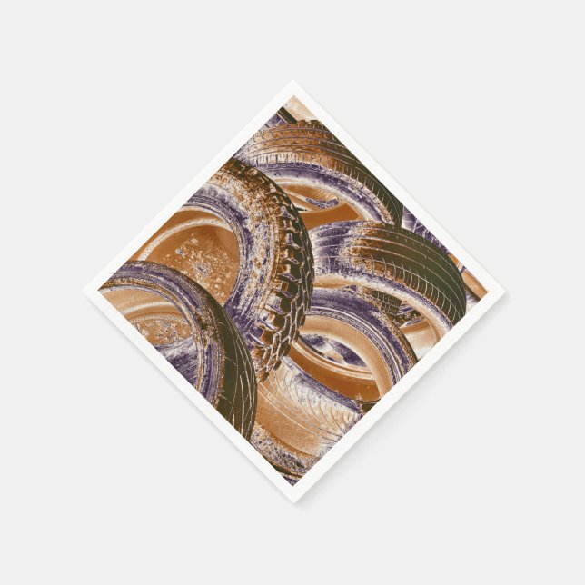 TYRES PAPER NAPKINS (Corner)