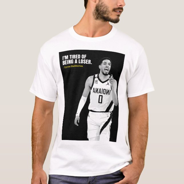 Tyrese Halliburton quotes T-Shirt (Front)
