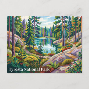 Tyresta National Park Sweden Postcard