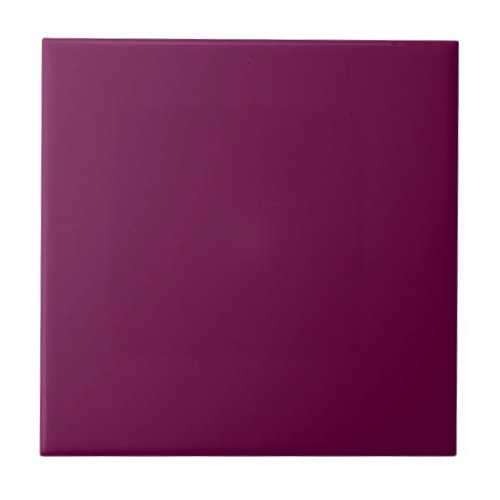 Tyrian Purple Ceramic Tile
