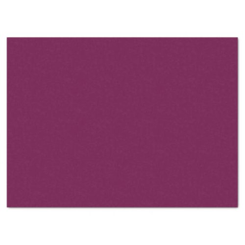 Tyrian Purple Solid Color Tissue Paper