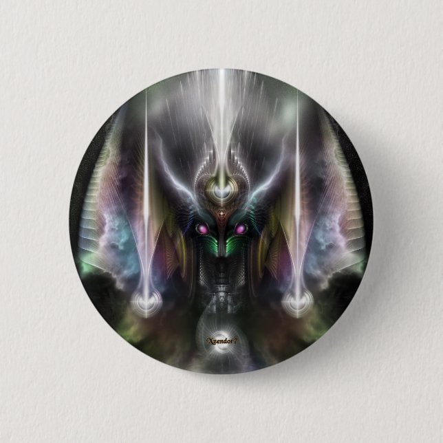 Tyrinan The Horikin God Of War Button (Front)