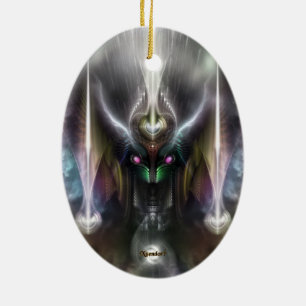 Tyrinan The Horikin God Of War Ceramic Ornament