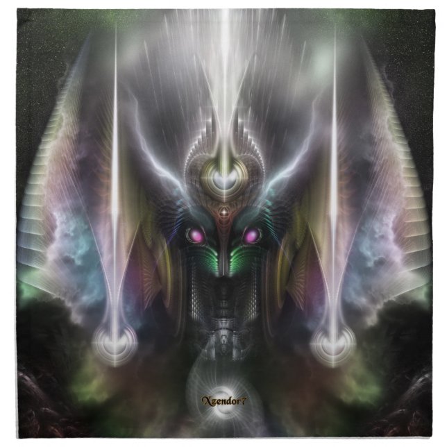 Tyrinan The Horikin God Of War Napkin (Front)