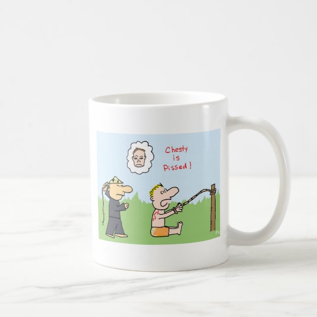 tyrmay marine corps chesty puller pissed coffee mug (Right)