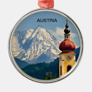 TYROL, AUSTRIA METAL ORNAMENT