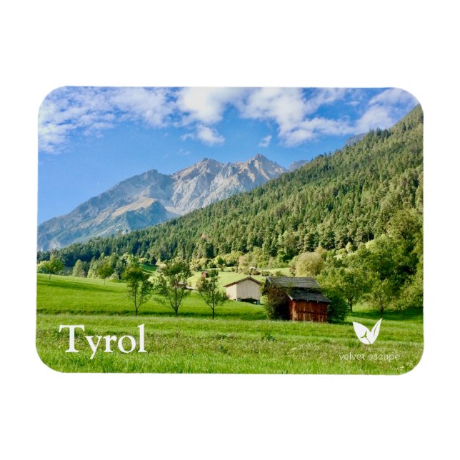 Tyrol - fridge magnet by Velvet Escape (Horizontal)