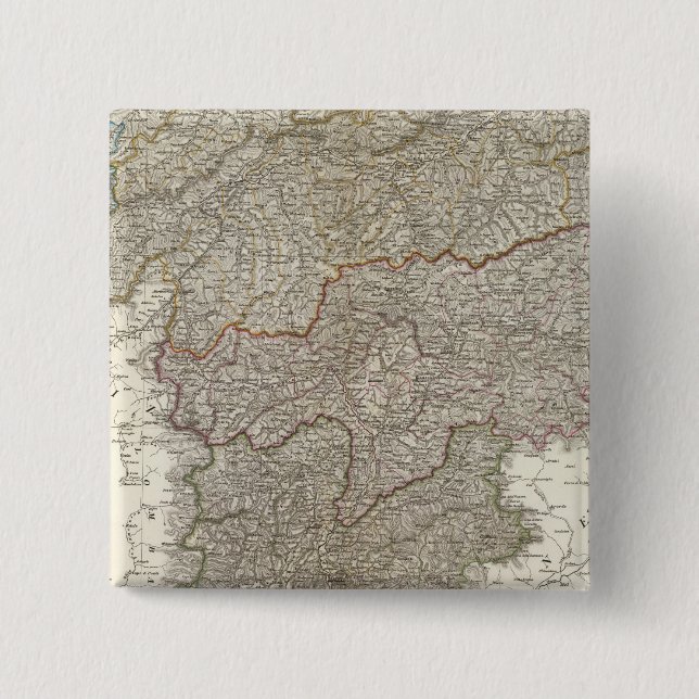 Tyrol, Voralberg, Liechtenstein Button (Front)