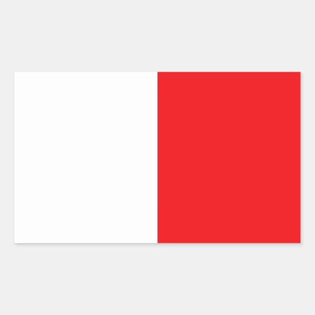 Tyrone county flag northern ireland united kingdom rectangular sticker (Front)