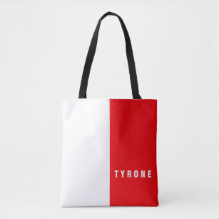 Tyrone county flag northern ireland united kingdom tote bag