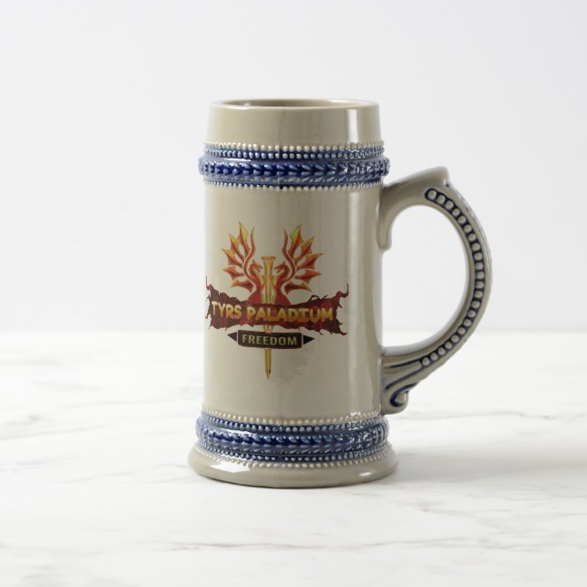 Tyrs Paladium Logo Mugs & Beer Steins (Right)