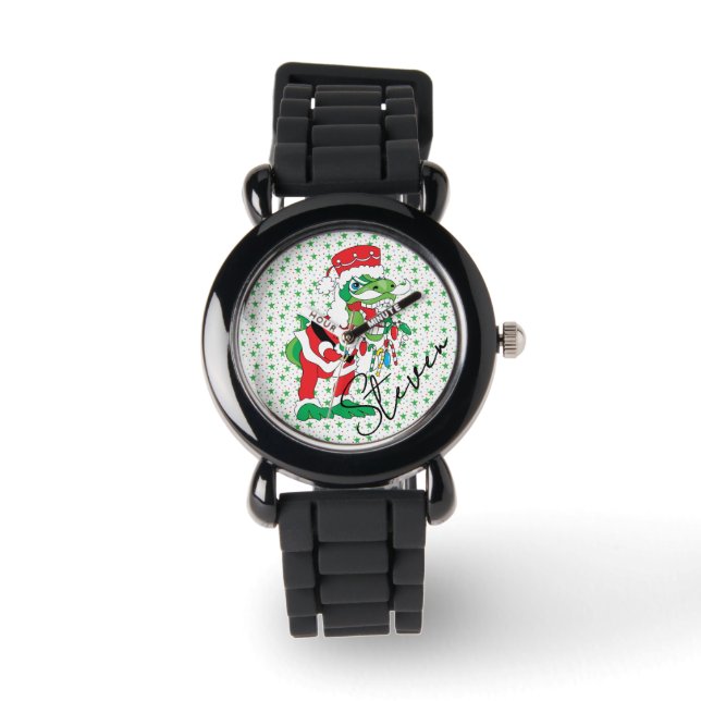 TySantaSaurus Rex Watch (Front)