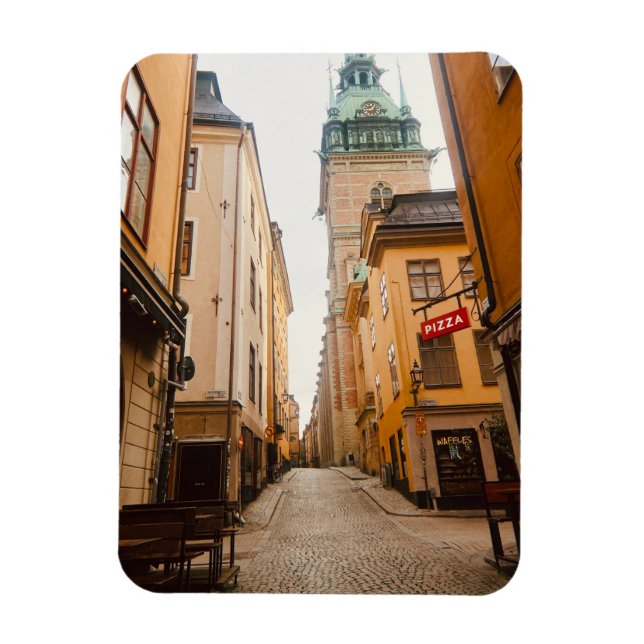 Tyska Brinken, Gamla Stan, Old Town, Stockholm Magnet (Vertical)
