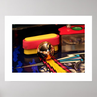 TZ Clock pinball poster