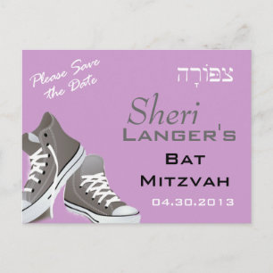 Tziporah Sneakers Postcard