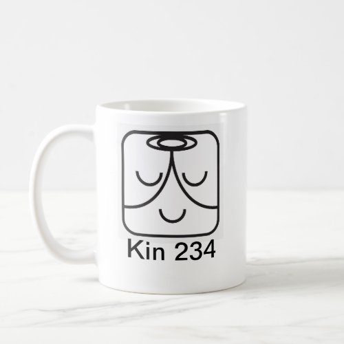 Tzolkin Mago Branco Kin 234 Coffee Mug