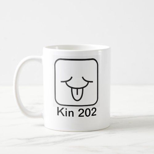 Tzolkin Vento Branco Kin 202 Coffee Mug