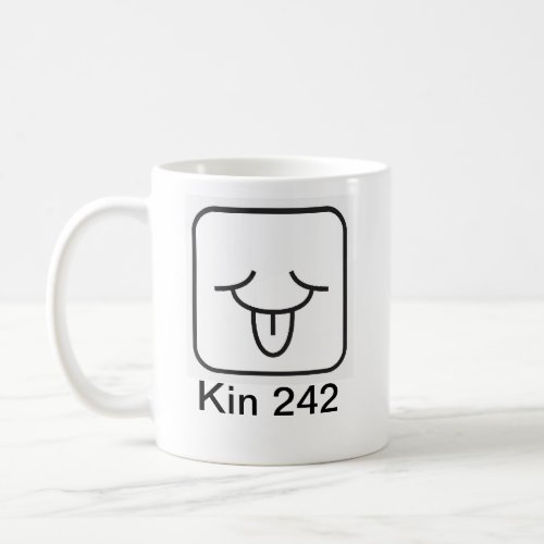Tzolkin Vento Branco Kin 242 Coffee Mug