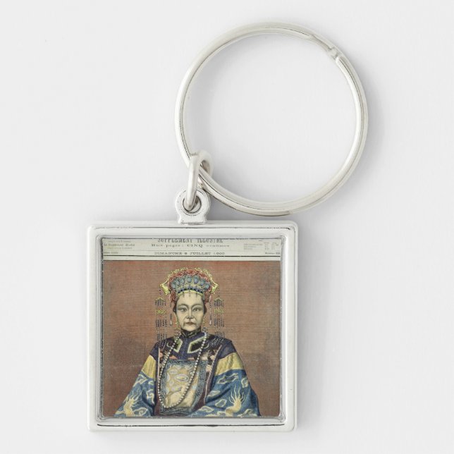 Tz'U-Hsi  Empress Dowager of China Keychain (Front)