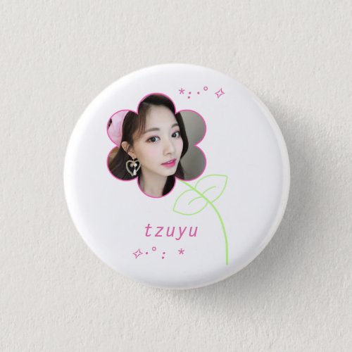 Tzuyu Kpop Twice Cute Teen Aesthetic Button