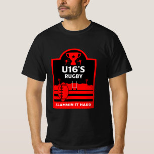 U16 Junior Rugby Players T-Shirt