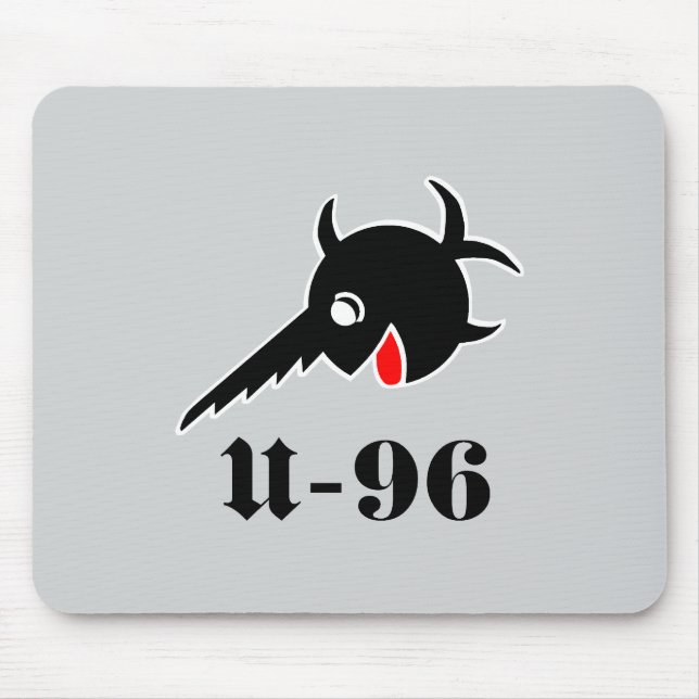 U96 Swordfish Mousepad (Front)
