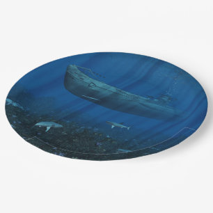 U99 Submarine Paper Plates