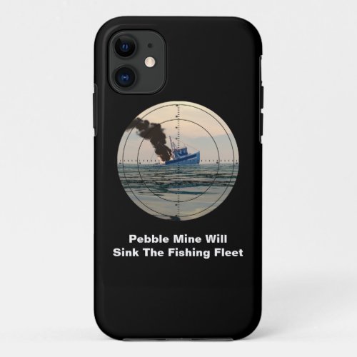 U_29 _ Stop Pebble Mine iPhone 11 Case