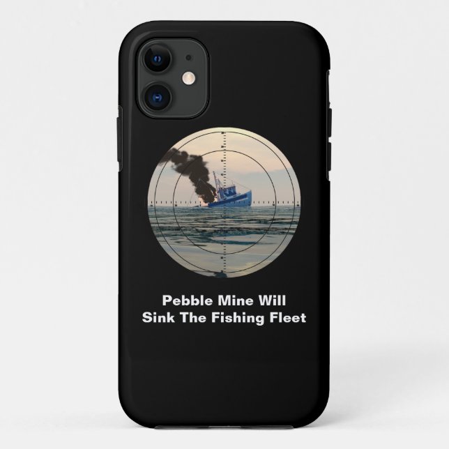 U-29 - Stop Pebble Mine Case-Mate iPhone Case (Back)