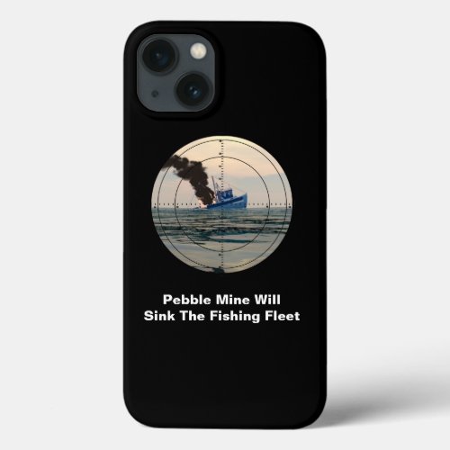 U_29 _ Stop Pebble Mine iPhone 13 Case