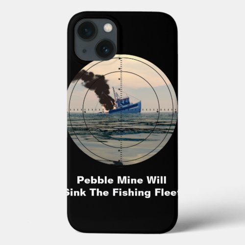 U_29 _ Stop Pebble Mine iPhone 13 Case