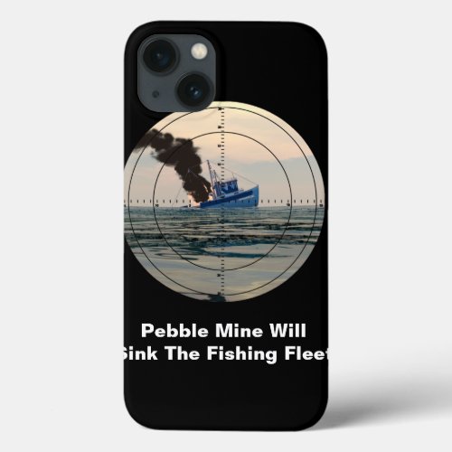 U_29 _ Stop Pebble Mine iPhone 13 Case